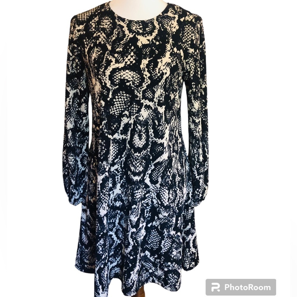 A-Line Animal Print Dress by Nine West